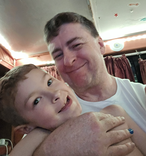 JD and son